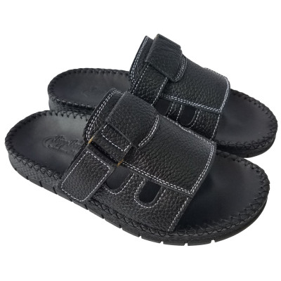 Dép Nam Quai Ngang  Da Bò BIGGBEN DN360