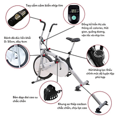 Xe Đạp Tập Gym Đa Năng Galen G016 Xe Đạp Kết Hợp Tay Chân Thế Hệ Mới