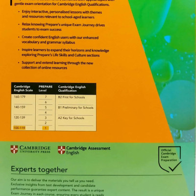 Prepare A1 Level 1 Workbook With Audio Download