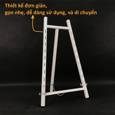 Khung vẽ - giá đỡ tranh Enter GV040 40cm đen / trắng / vàng