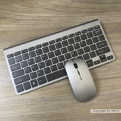 Bộ bàn phím và chuột không dây cao cấp dùng cho laptop, PC, SmartTV - Hàng nhập khẩu