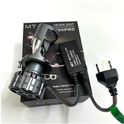 ĐÈN PHA LED MT90PORO CÔNG XUẤT 90W SIÊU SÁNG LẮP XE MÁY ÔTÔ MẪU MỚI ÁNH SÁNG KHỦNG