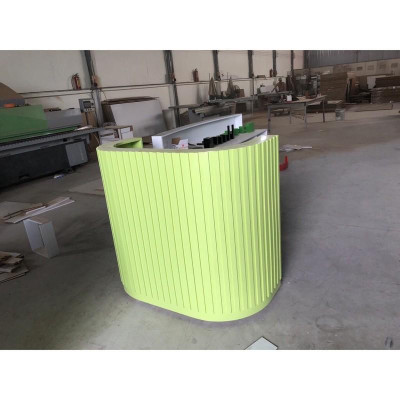 Quầy thu ngân ngang 80cm mẫu sọc dọc đủ màu