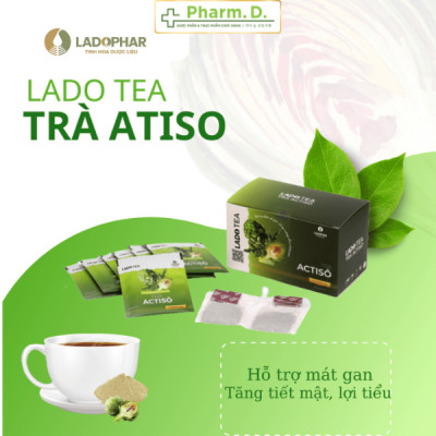 [CHÍNH HÃNG] Trà Thảo Mộc Actiso Hỗ Trợ Chức Năng Gan Thanh Lọc Cơ Thể 20 Túi Lọc