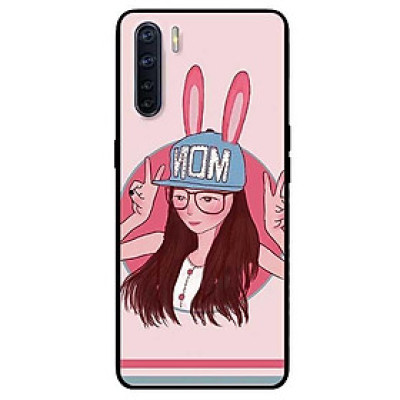 Ốp lưng dành cho Oppo Reno 3 / A91 - Reno 3 Pro - Reno 4 - Reno 4 Pro mẫu Em Gái Tai Thỏ
