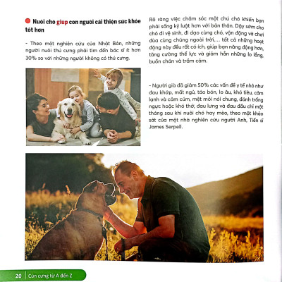 Sách - Cún Cưng A Đến Z - Những Bí Quyết Giúp Cún Cưng Khỏe Mạnh Và Hạnh Phúc