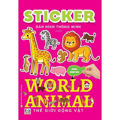 Sách - Sticker Dán Hình Thông Minh - Rừng Nhiệt Đới - Việt Thư