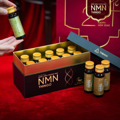 NMN Thingo - Liệu trình 1 tháng 3 hộp NMN tặng quà Túi hoặc Ly sứ cao cấp - Hàng chính hãng