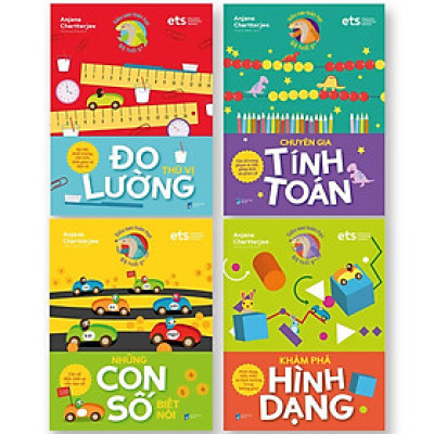 Siêu Sao Toán Học (Bộ 4 cuốn)