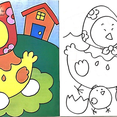 Combo Bộ 4  Cuốn Tô Màu Thông Minh - Chúng Mình Cùng Tô: Quyển Hạt + Quyển Mầm + Quyền Hoa +  Quyển Lá (Cho Bé Từ 2- 6 Tuổi)