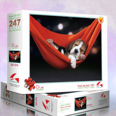 Tranh xếp Hình Tia Sáng - Vô Ưu (247 Mảnh Ghép)