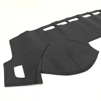 Thảm da Taplo vân carbon Cao cấp dành cho xe Toyota Vios 2017-2018