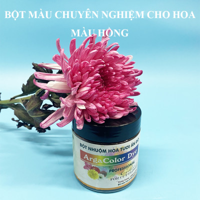 Thuốc Bột Nhuộm Hoa Tươi  màu thực phẩm Ấn Độ (Combo 3 hộp tùy màu) giúp đổi màu hoa cắt cành (1 hủ pha 12L nước màu)