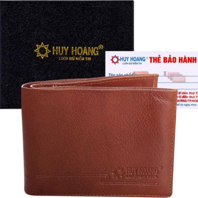 Ví Nam Huy Hoàng HT2106 (12.5 x 10 cm) - Nâu