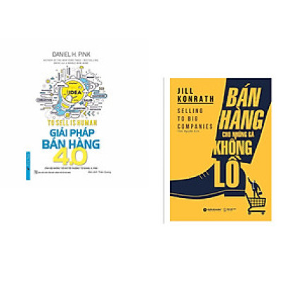 Combo 2 cuốn sách: Giải Pháp Bán Hàng 4.0 + Bán Hàng Cho Những Gã Khổng Lồ