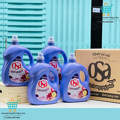 Nước Xả Vải OSA 3.8KG Cao Cấp Công Nghê Nhật Bản (4 can/thùng)