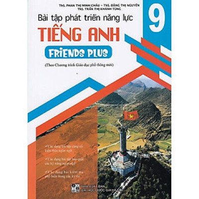 Sách - Bài tập phát triển năng lực Tiếng Anh 9 - Friends Plus (Theo chương trình GDPT mới)