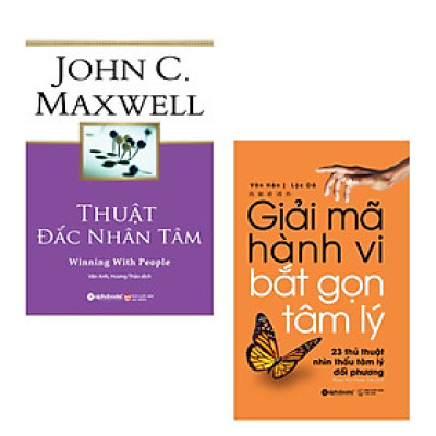 Combo Dễ Dàng Đọc Vị Đối Phương: Thuật Đắc Nhân Tâm + Giải Mã Hành Vi Bắt Gọn Tâm Lý 