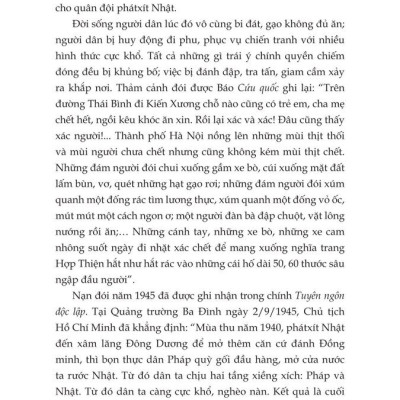 Sự thật về nạn đói năm 1945 (Qua tư liệu và ký ức lịch sử) bản in 2025