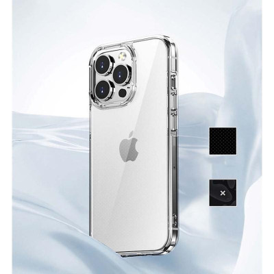 Ốp Lưng Trong Suốt cho IPHONE 15 Pro/ 15 Pro Max WiWu Chống Sốc 4 Góc, Ốp Dẻo, Chống Ố Vàng, Hạn Chế Bám Vân Tay - Hàng Chính Hãng