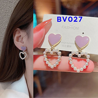 Bông Tai Nữ, Phong Cách Hàn Quốc, Bông Tai Mạ Vàng/Bạc  [Bộ Sưu Tập Bông Tai Nhiều Kiểu]