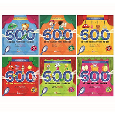Combo Tủ sách giáo dục sớm (6 cuốn)