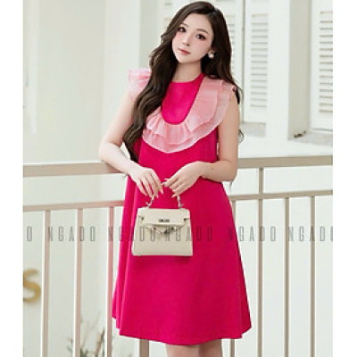 Đầm hồng sen sát nách NGADO , đầm dự tiệc , đầm sang trọng