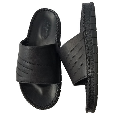 Dép Nam Quai Ngang  Da Bò BIGGBEN DN361