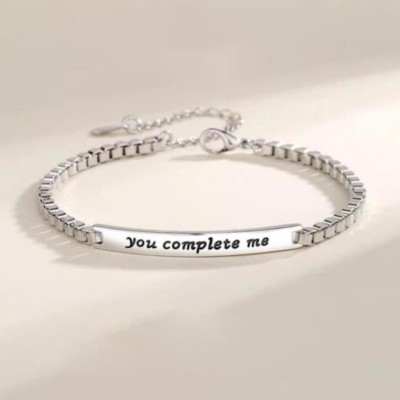 [Khắc tên] [Ghi Chú] Vòng  Cặp Khắc Tên Miễn Phí Lắc  Đôi Nam Nữ Bạn Thân - 1402