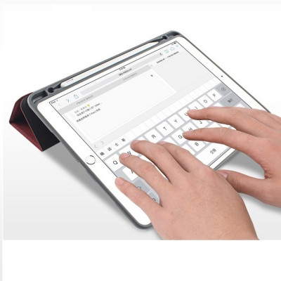 Bao da Mutural Tailor dựng đứng có khay bút dành cho iPad Pro 10.5 / iPad Air 3 - Hàng chính Hãng