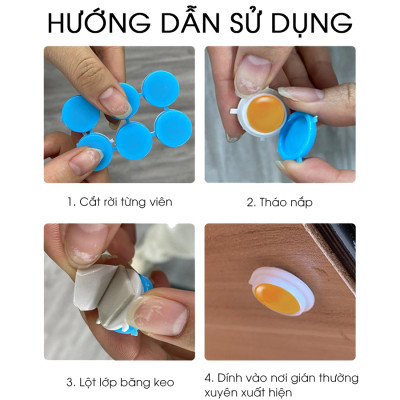 Combo 2 hộp viên diệt gián sinh học AMB, thuốc diệt gián Đức hiệu quả nhanh chóng, an toàn sức khỏe