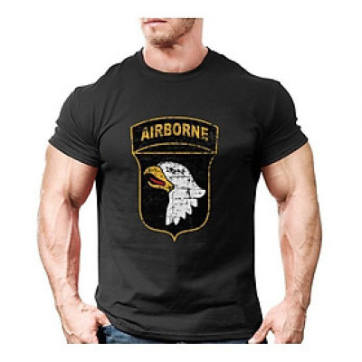 Áo thun AIR BORNE chiến thuật_dã ngoại
