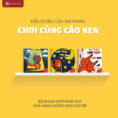 Ehon - Combo 9 cuốn Moi moi Âm thanh Buồn ngủ - Cho bé 0 - 2 tuổi - Bản Quyền