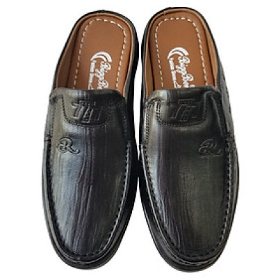 Dép Bít Đầu Nam BIGGBEN Da Bò Thật Cao Cấp SB136