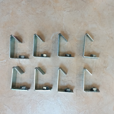 set 50 móc xà gồ chữ C treo tyren 6,8,10,12 móc treo ty chữ C