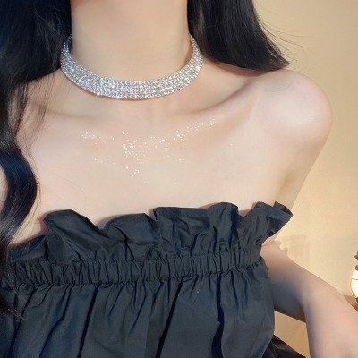 Vòng cổ mix đá lấp lánh LISA BLackpink cho cô nàng sang chảnh thời trang hot girl