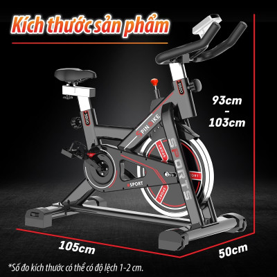 BG Xe đạp tập thể thao đa năng trong nhà SPINING BIKE S500 BLACK mới (hàng nhập khẩu)