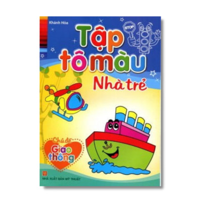 Tập Tô Màu Nhà Trẻ ( Bộ Túi 8 Cuốn)