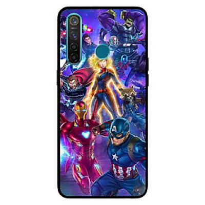 Ốp Lưng in cho Realme 5 Pro / Realme Q Mẫu Biệt Đội Anh Hùng - Hàng Chính Hãng