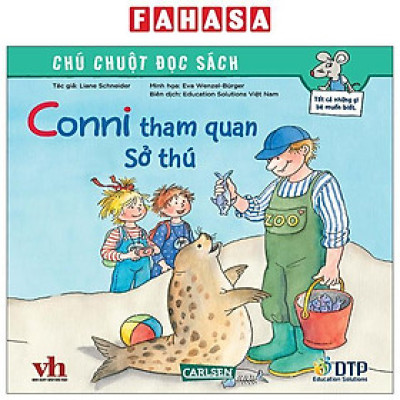 Sách - Chú Chuột Đọc Sách - Conni Tham Quan Sở Thú