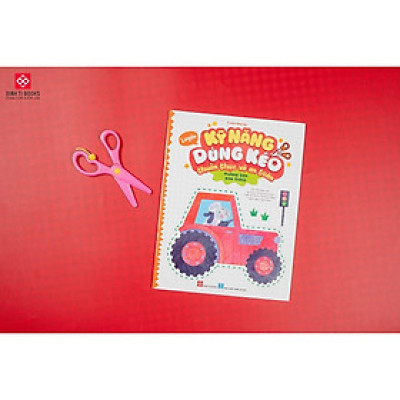 Sách - Luyện Kỹ Năng Dùng Kéo Thuần Thục Và An Toàn - Cho Trẻ Từ 3 - 6 Tuổi - Đinh Tị Books
