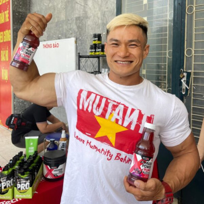 Nước Uống Bổ Sung Năng Lượng Pre-Workout Power Pump BioX Chai 473ml