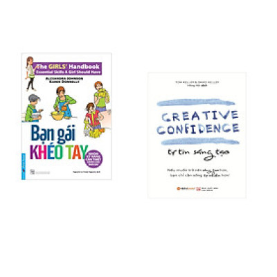 Combo 2 cuốn sách: Bạn Gái Khéo Tay + Tự Tin Sáng Tạo