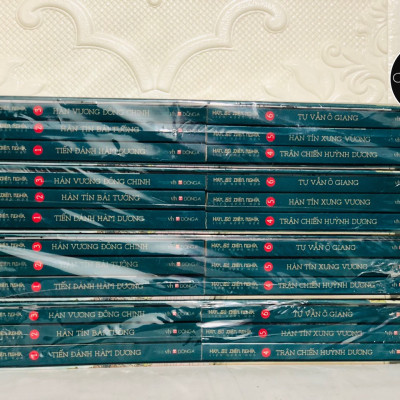 Boxset Hán Sở Diễn Nghĩa Liên Hoàn Họa - Chung Sơn Cư Sỹ Chân Vĩ