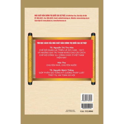 Sách - Luật xưa án cũ