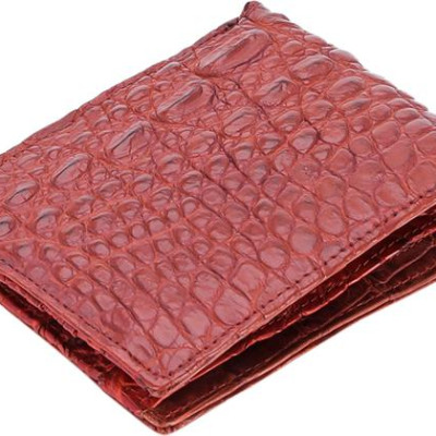 Ví Nam Huy Hoàng HT2727 (10 x 12.5 cm) - Nâu Đỏ