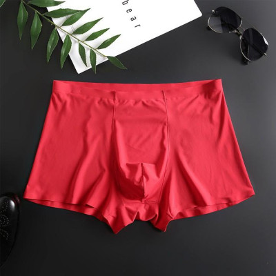 (Video thực tế) Hộp 4 quần lót nam boxer đúc lụa siêu nhẹ, sịp đùi cao cấp William - WS76