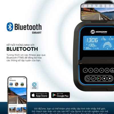 Xe Đạp Tập Thể Dục Trong Nhà Horizon Paros 3.0