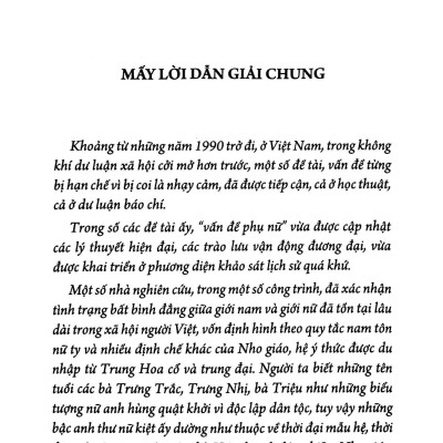 Dư Luận Nữ Quyền Tại Huế Tại Huế (1926-1929) Trên Sách Báo Đương Thời