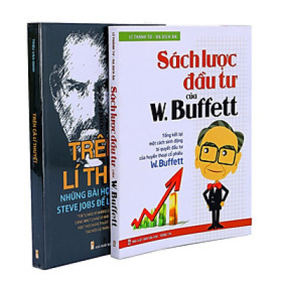 Combo Những Bài Học Kinh Doanh Mà Jobs Để Lại Cho Thế Giới + Sách Lược Đầu Tư Của W.Buffett (Trọn Bộ 2 Cuốn) Tặng Kèm Câu Nói Hay của Nguời có Tầm Ảnh Hưởng Thế Giới